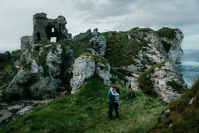 J&amp;M // Taking in some of the best scenery in the country at Kinbane Castle.