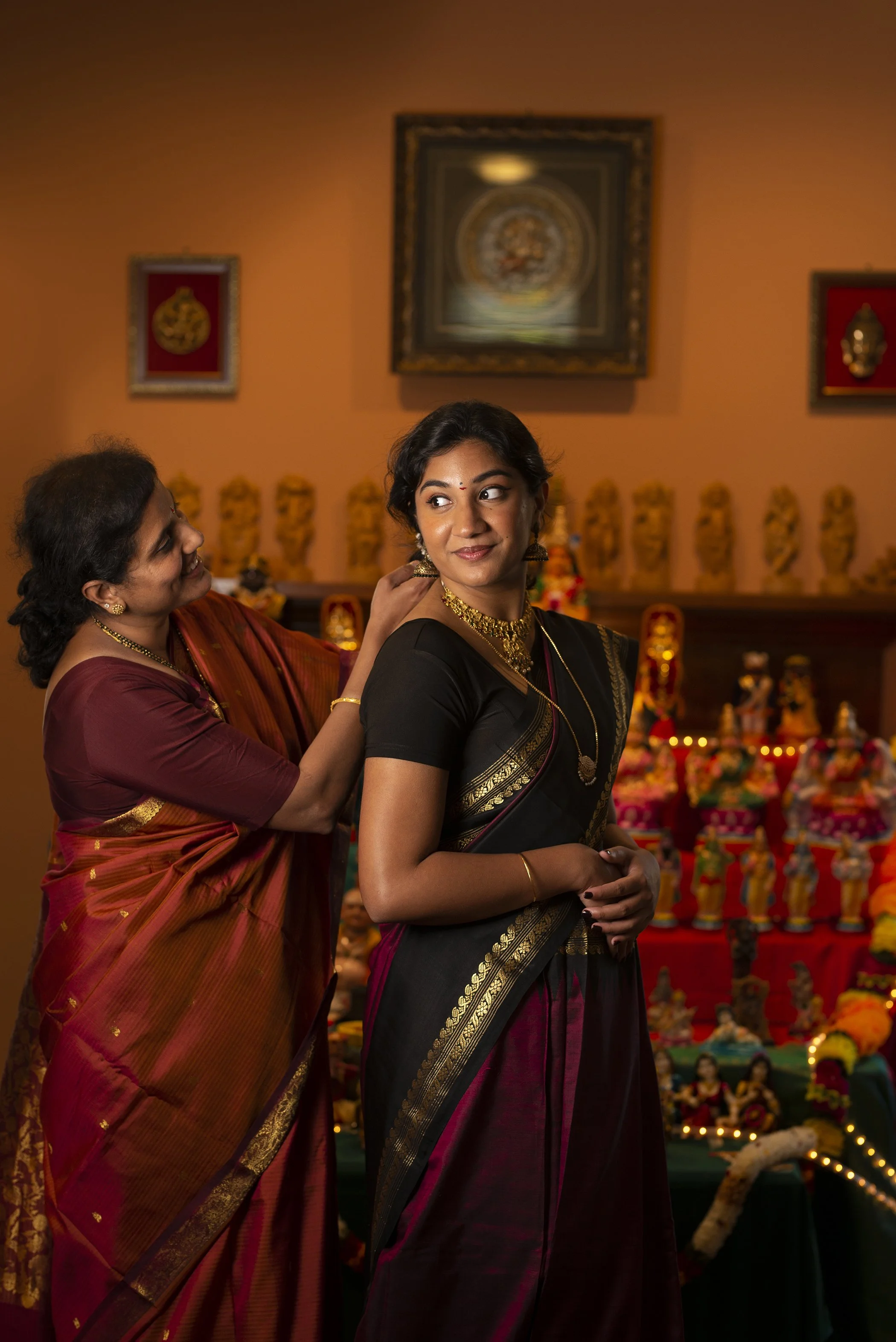 Image of lamps for Diwali by Simi Jois Chicago photographer