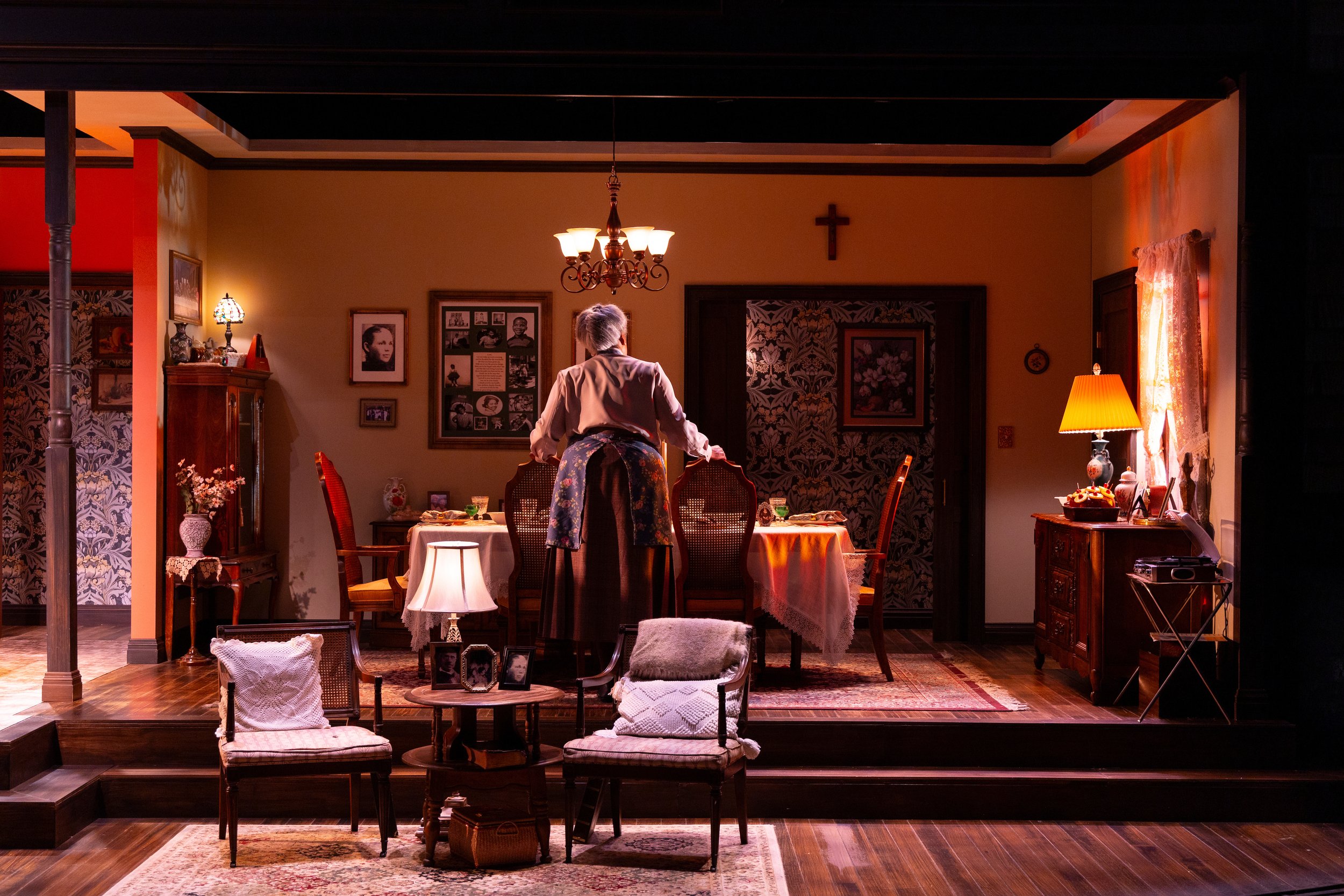  George Street Playhouse  Director:  Laiona Michelle  SADIE - Inga Ballard     BESSIE - Rosalyn Coleman  Costume Design: Ari Fulton  Lighting Design: Jason Lynch  Projection Design: Zavier A.L. Taylor  Wig Design: Leah Loukas  T Charles Erickson Phot