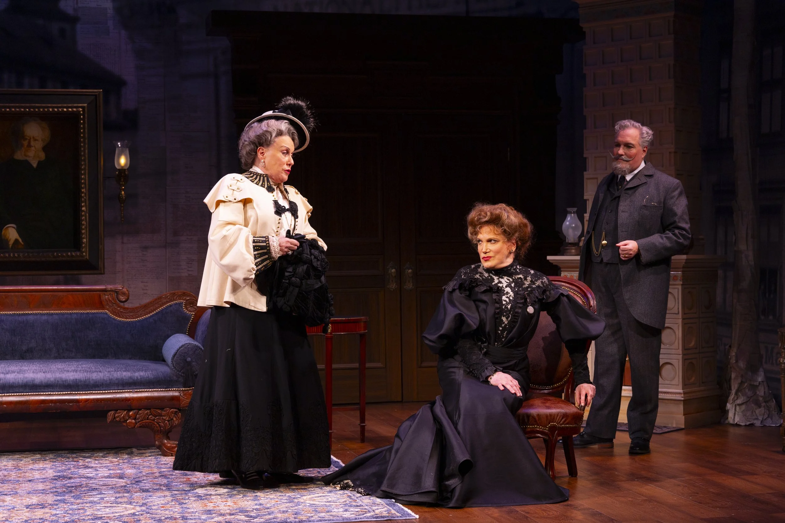  George Street Playhouse/Primary Stages    Director:  Carl Andress  Playwright:  Charles Busch  Cast: Christopher Borg, Charles Busch, Jen Cody, Thomas Gibson, Kate Hampton, Judy Kaye, and Jennifer Van Dyck    Costume Design: Gregory Gale  Lighting D