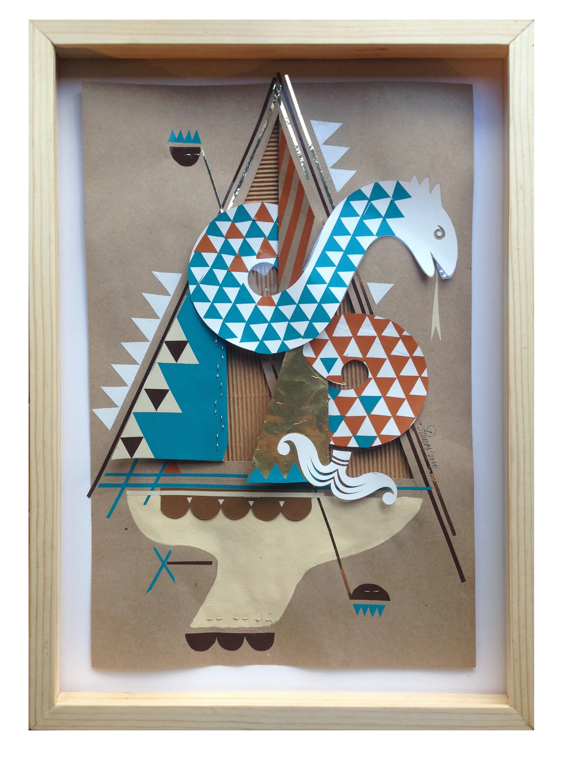The Ship Has Sailed (Ivory Hull) 21x15