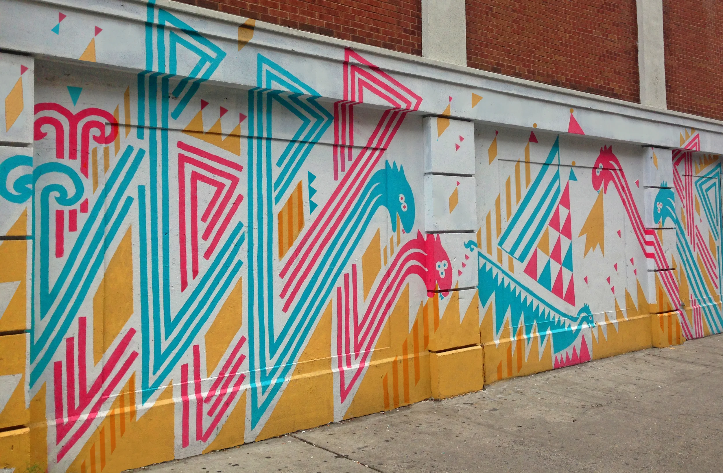 RIVINGTON ST MURAL w PARASOL PROJECTS