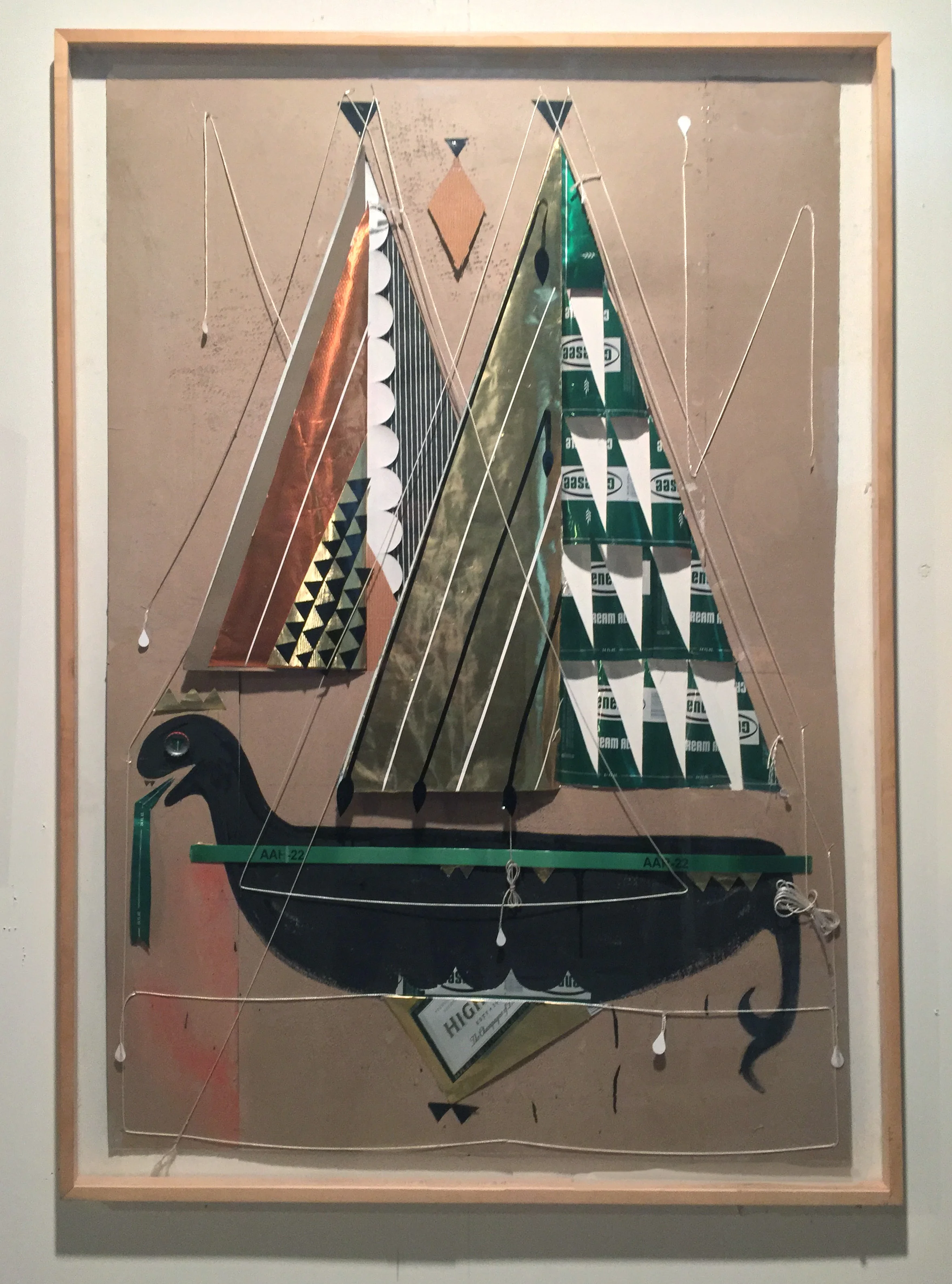 Junk Boat 54x38