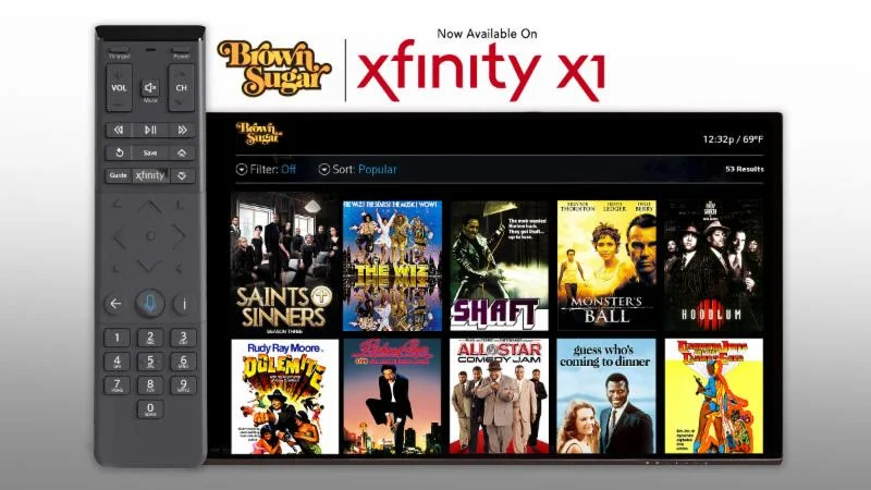 ATLANTA (Nov. 9. 2018) -- Brown Sugar , a subscription-video-on-demand service operated by Bounce and featuring the biggest collection of the "baddest" African-American movies of all-time, is now available over the Internet on Comcast's Xfinity X1 . Xfinity X1 customers can subscribe to and access Brown Sugar's extensive library of iconic black movies by saying "Brown Sugar" into their X1 Voice Remote, or by finding it within Xfinity on Demand's curated Black Film & TV destination or networks section. Brown Sugar can be added to X1 customers' service for a seven-day free trial period and then for $3.99 per month thereafter. Brown Sugar programming includes: Critically acclaimed films like Monster's Ball featuring Academy Award®-winning actress Halle Berry and the 1967 classic Guess Who's Coming to Dinner , starring the legendary Sidney Poitier. Popular "Blaxploitation" movies such as Super Fly, Dolemite and Cleopatra Jones. Other classic films such as Hollywood Shuffle, Sparkle, and Richard Pryor: Live on the Sunset Strip. Complete seasons of hit Bounce series including Saints & Sinners, Family Time , In The Cut and more, along with exciting events such as the boxing series Premier Boxing Champions. Streaming documentaries featuring music's greatest icons including Beyoncé: On Top, Prince: Purple Reign and Michael Jackson: The Journey. Brown Sugar is also available on Apple TV, Roku, Amazon Channels, Amazon Fire TV, Amazon Kindle, Android and Apple smartphones and tablets and web browsers via BrownSugar.com . Brown Sugar is operated by Bounce, the fastest-growing African-American network on television; both are part of The E.W. Scripps Company (NASDAQ: SSP).