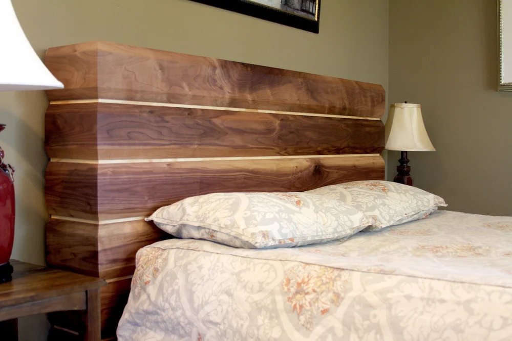 Walnut Headboard — Shaun Boyd Made This