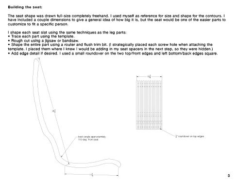 Plywood Rocking Chair Plans And Digital Templates Shaun Boyd Made This