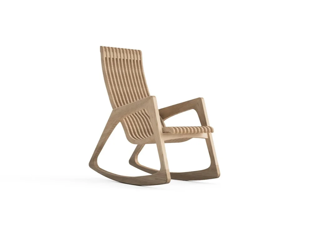 Maloof Rocking Build A Rocking Chair Kit Sam Maloof Style 'Evans