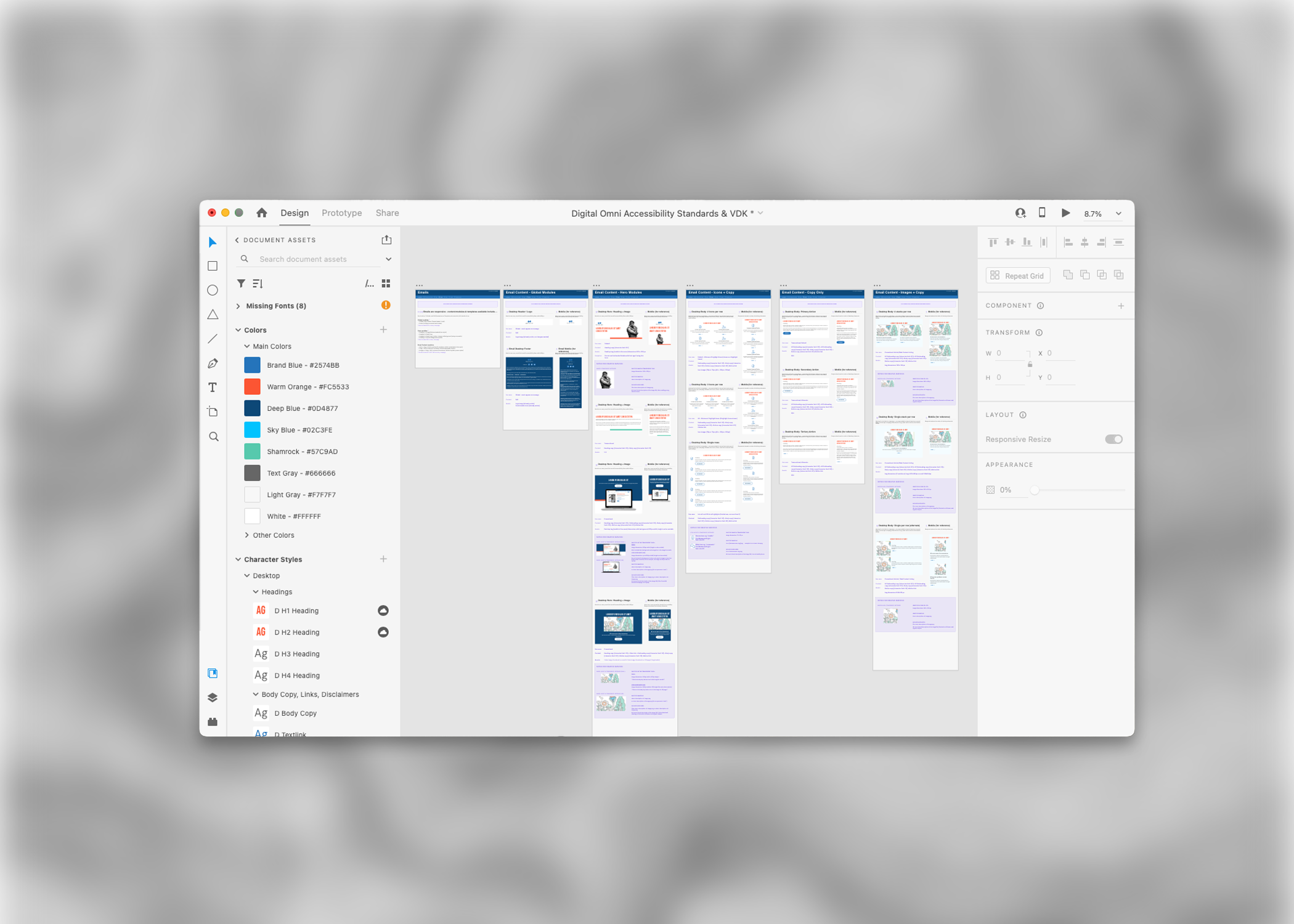  Elevate the brand via design system 
