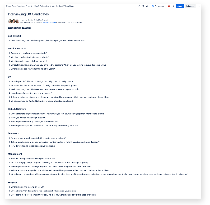 Interviews that empower