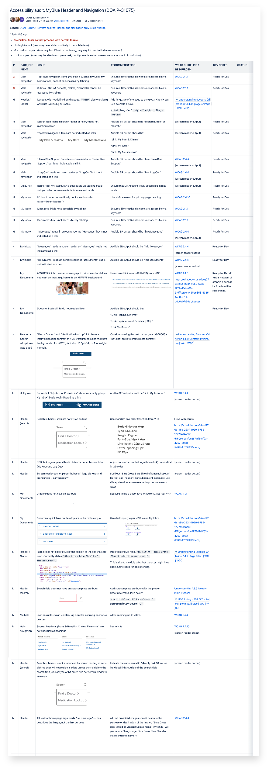 Accessibility Audits