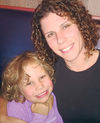 Shana Betz feels fortunate that her daughter Emma has practical diabe- tes support in school, and wants the same for other families. SUPPLIED 