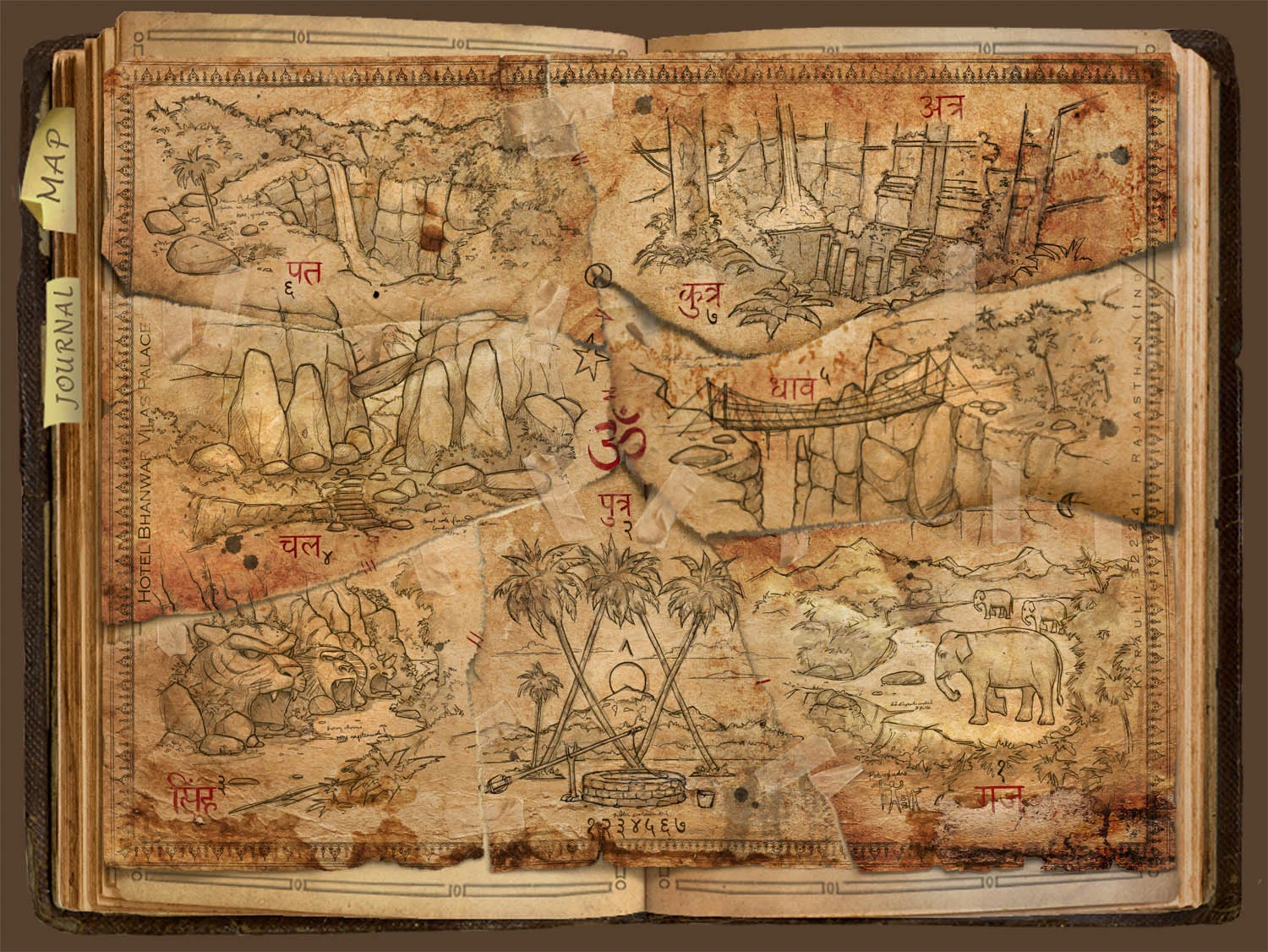 Hope Diamond Map: Complete