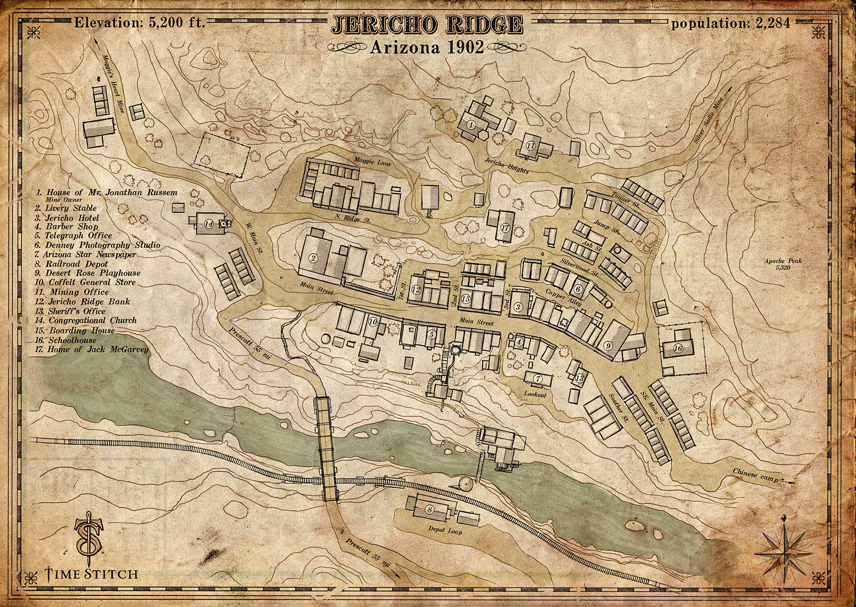 "Time Stitch: Jericho Ridge"