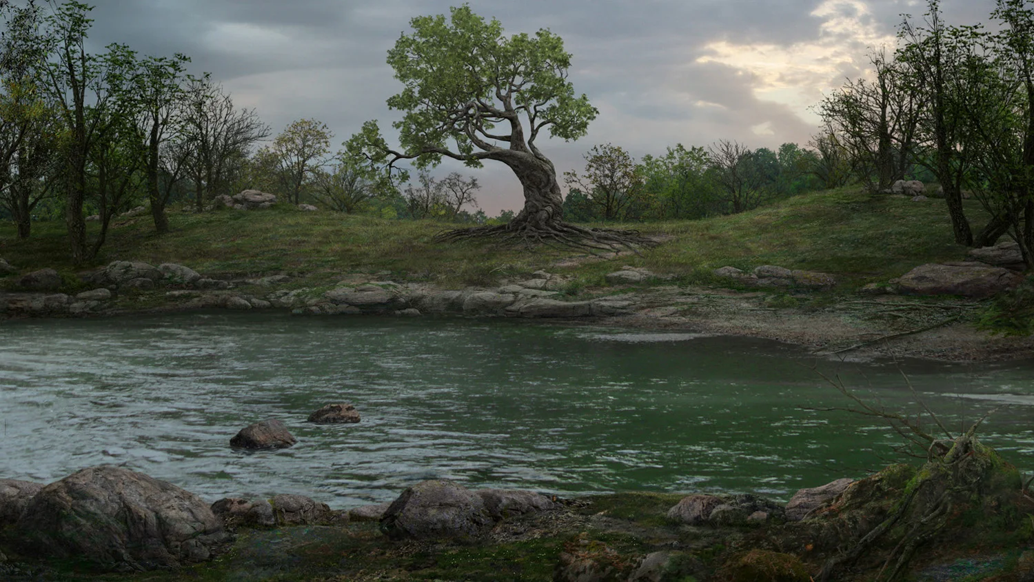 Alice in Wonderland: River