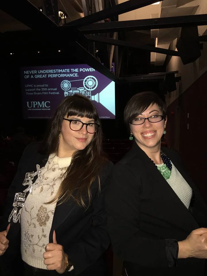 Director Lindsey Phillips and friend Sarah Ardnt! 