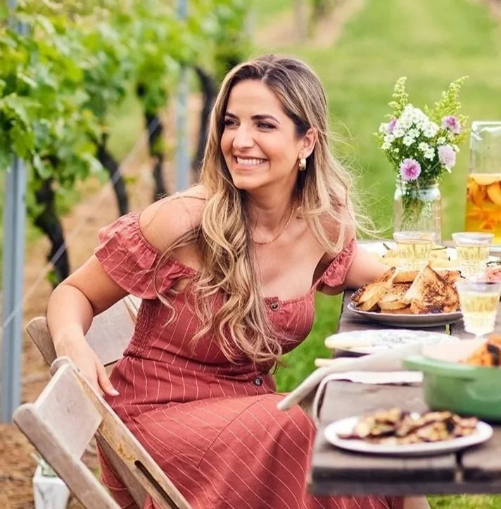   Laura Vitale    Tiktok:   @mrsvitale    IG:    @ mrsvitale    Blog:   Laura in the Kitchen  