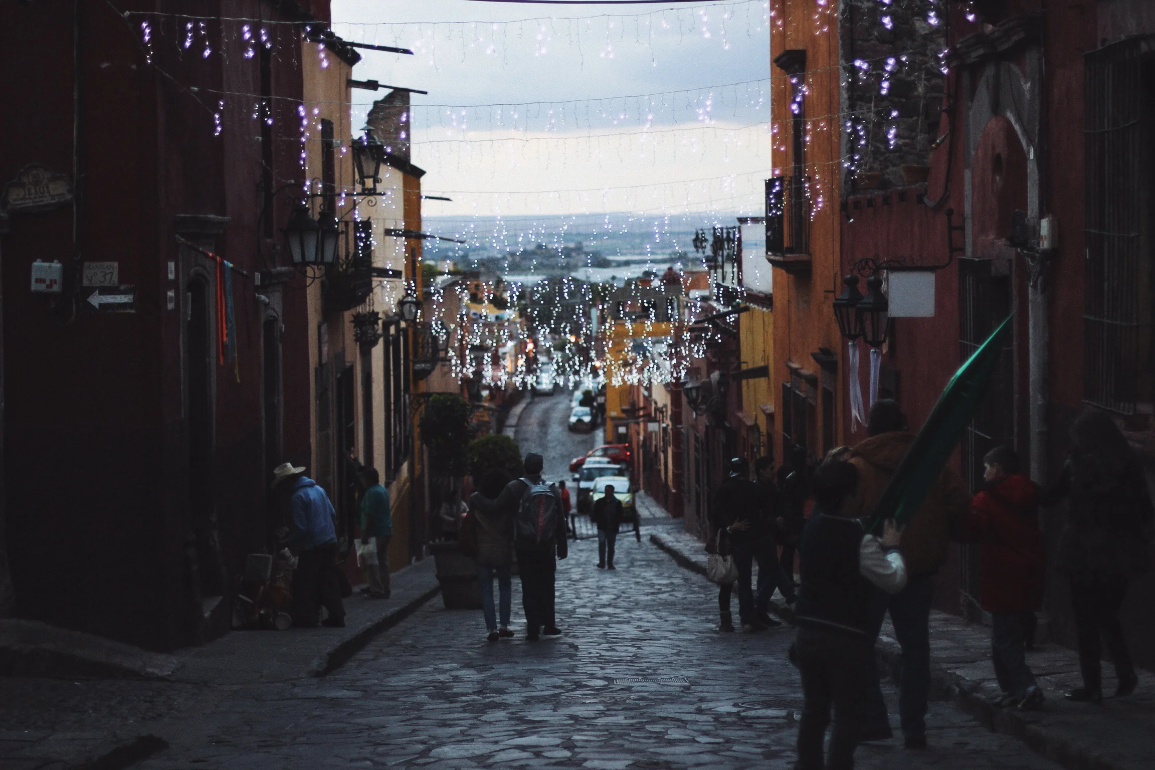 The streets that went for miles.