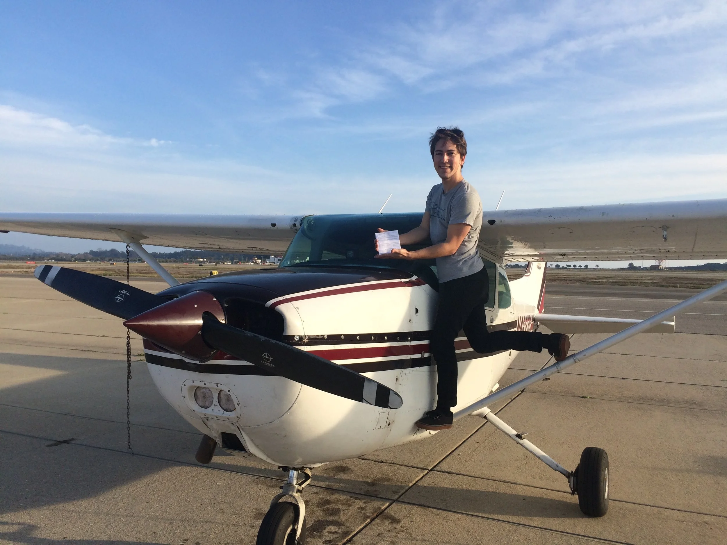  Raymond D. has his Instrument Rating! 