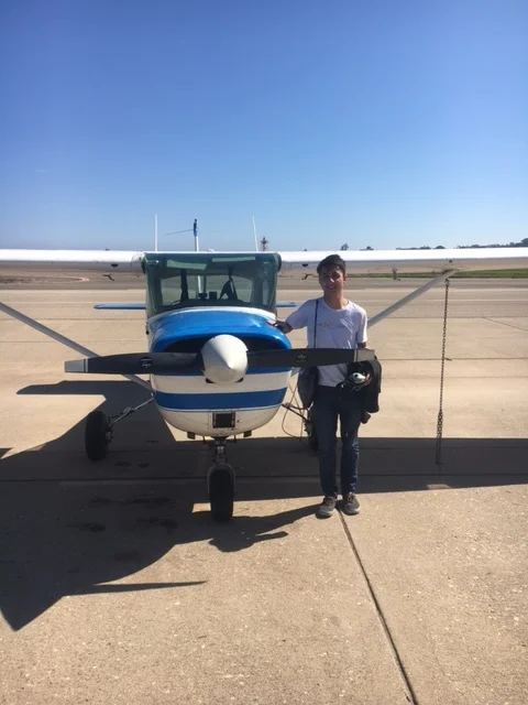 Nick R. First Solo. March 15, 2017