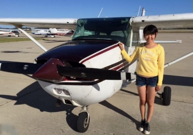 Bella B. - First Solo July 12, 2015 - N4637G