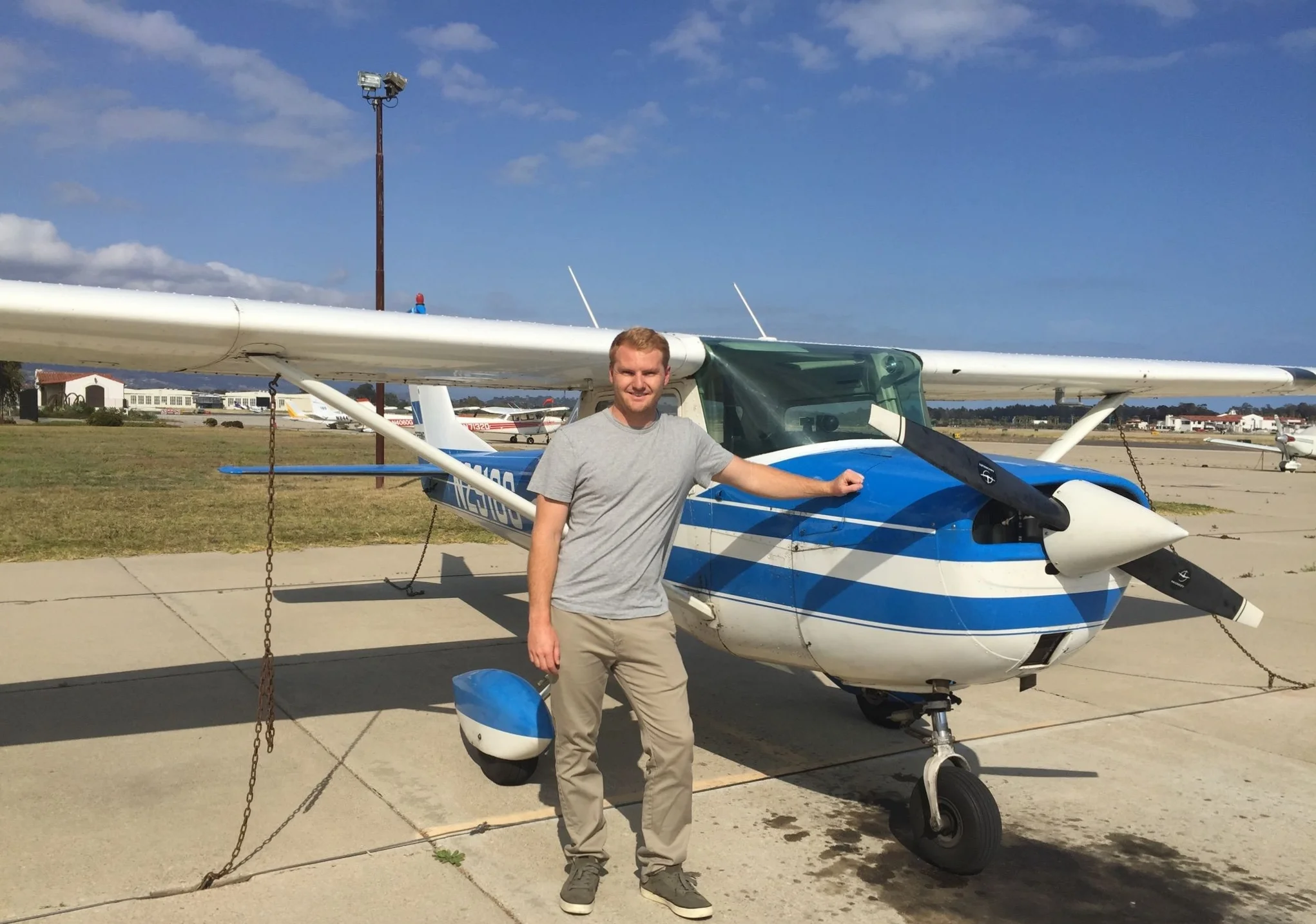 Andrew B. - First Solo Flight June 4, 2015 N2918S- CFI Matt Berlo