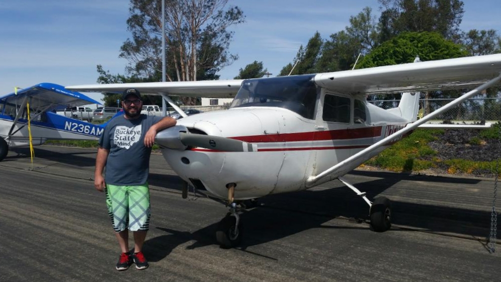 Mike L. - First Solo Our awesome Director of Maintenance took to the skies all by himself! 3/21/2015 N7593X- CFI Bill Peterson
