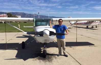 Jeff L. - First Solo! March 4, 2015 N41717L - CFI Danny Malacarne