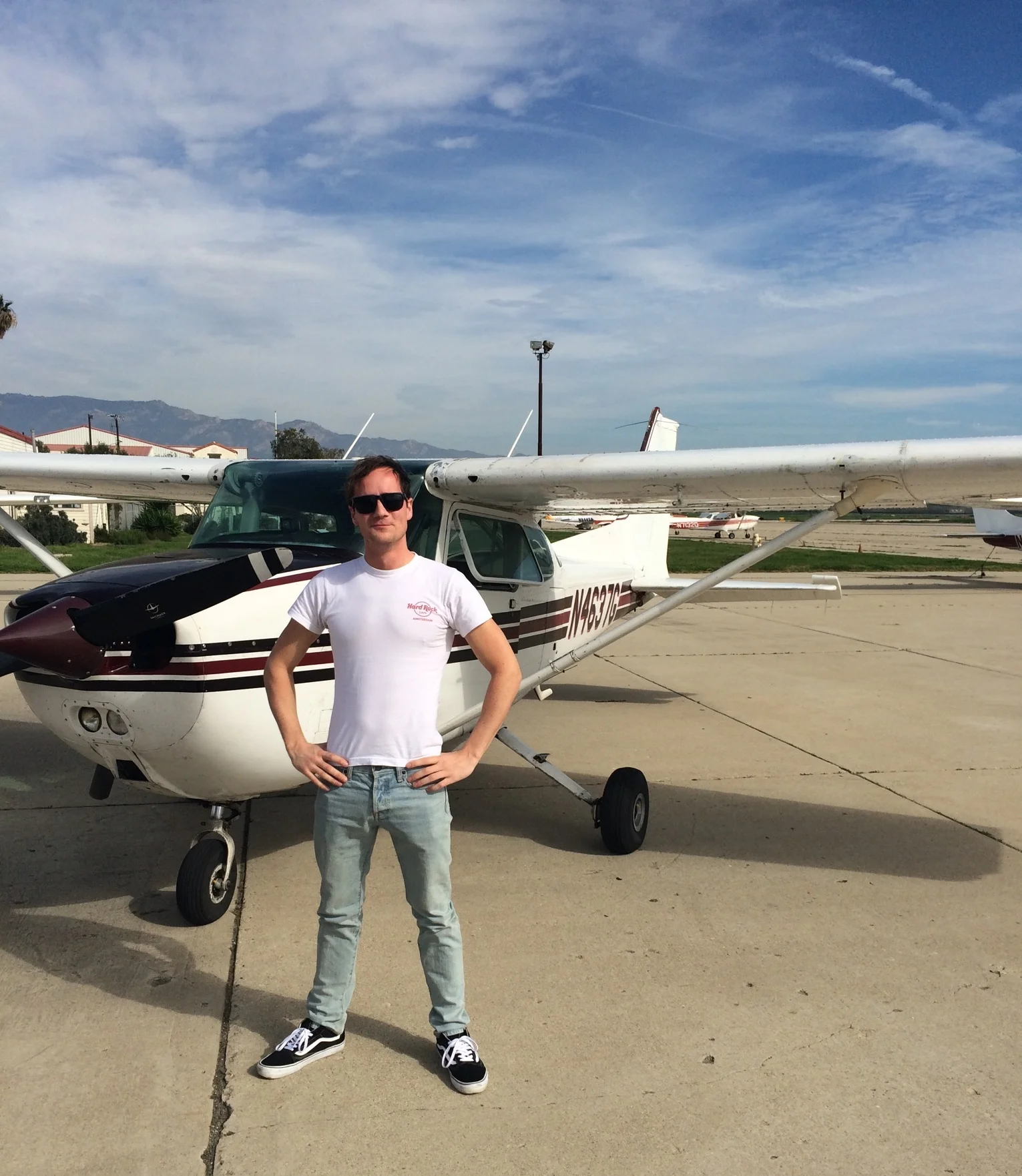 Pieter B. - First Solo 2/3/2015 N4637G- CFI Matt Berlo