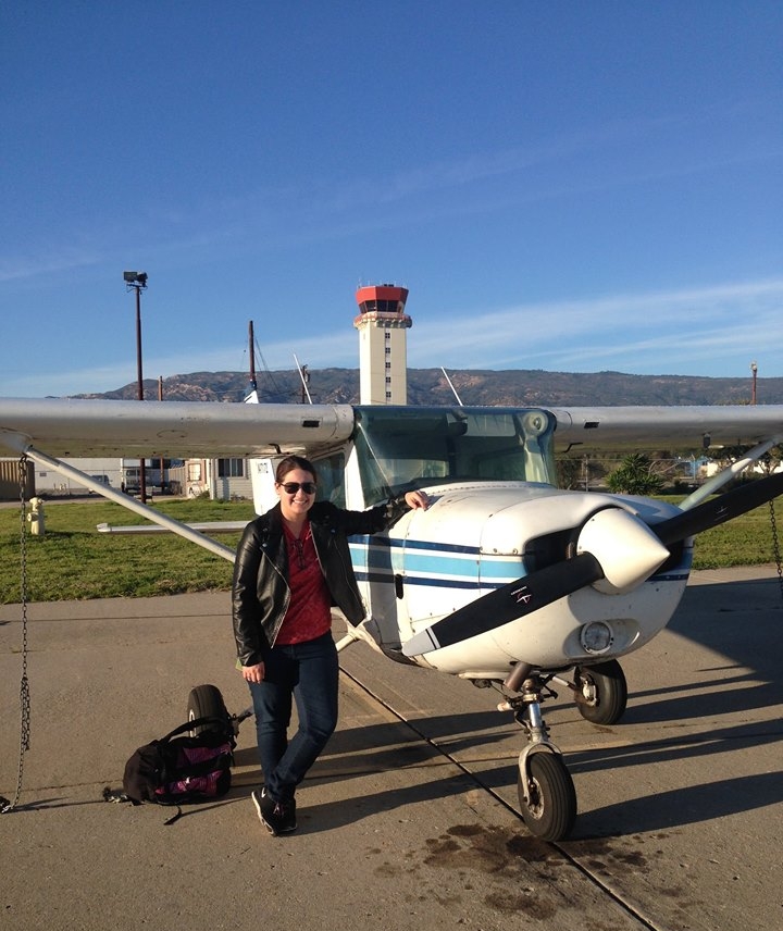 Anna R. - Private Pilot Congratulations Anna! You have worked so hard in the plane (and at the Above All front desk!) to get where you are today. Onward to your instrument rating! December 29, 2014 N4717L- John Mottarella