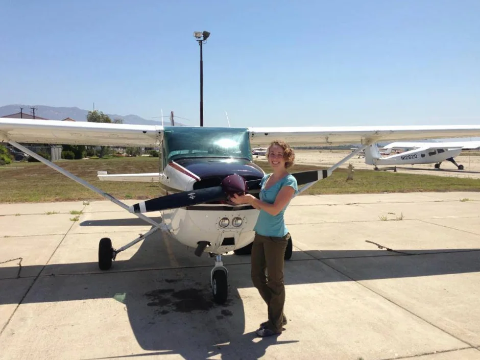 Jessie D. - Private Pilot 7/9/2013 N4637G-Mike Fountaine