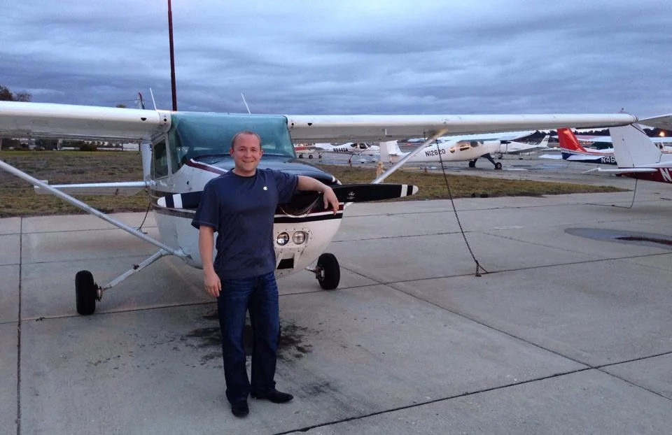 Tim Reed - First Solo 2/7/2014, N4637G