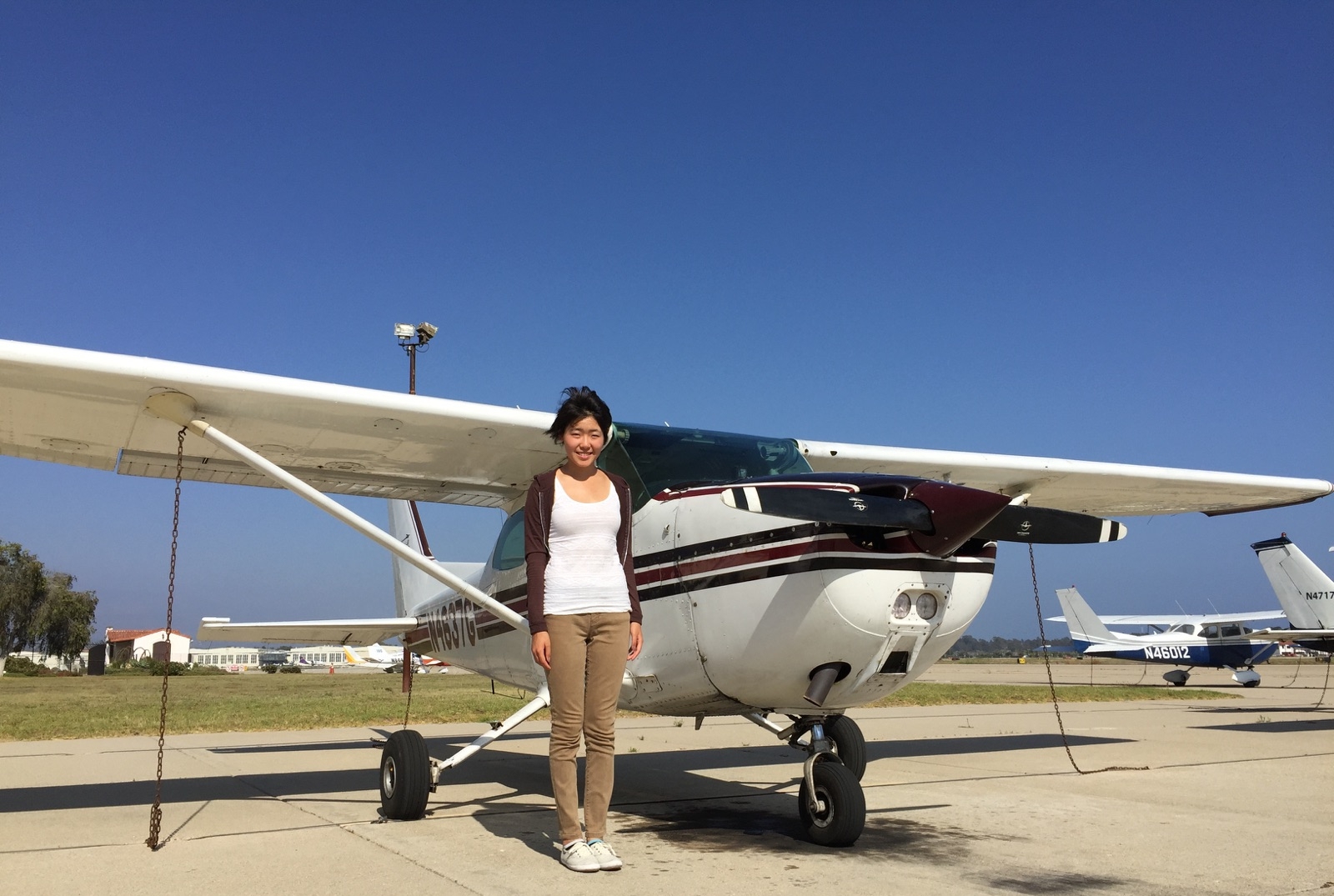 Bella B. Private Pilot Certificate August 18, 2015 CFI Danny Malacarne
