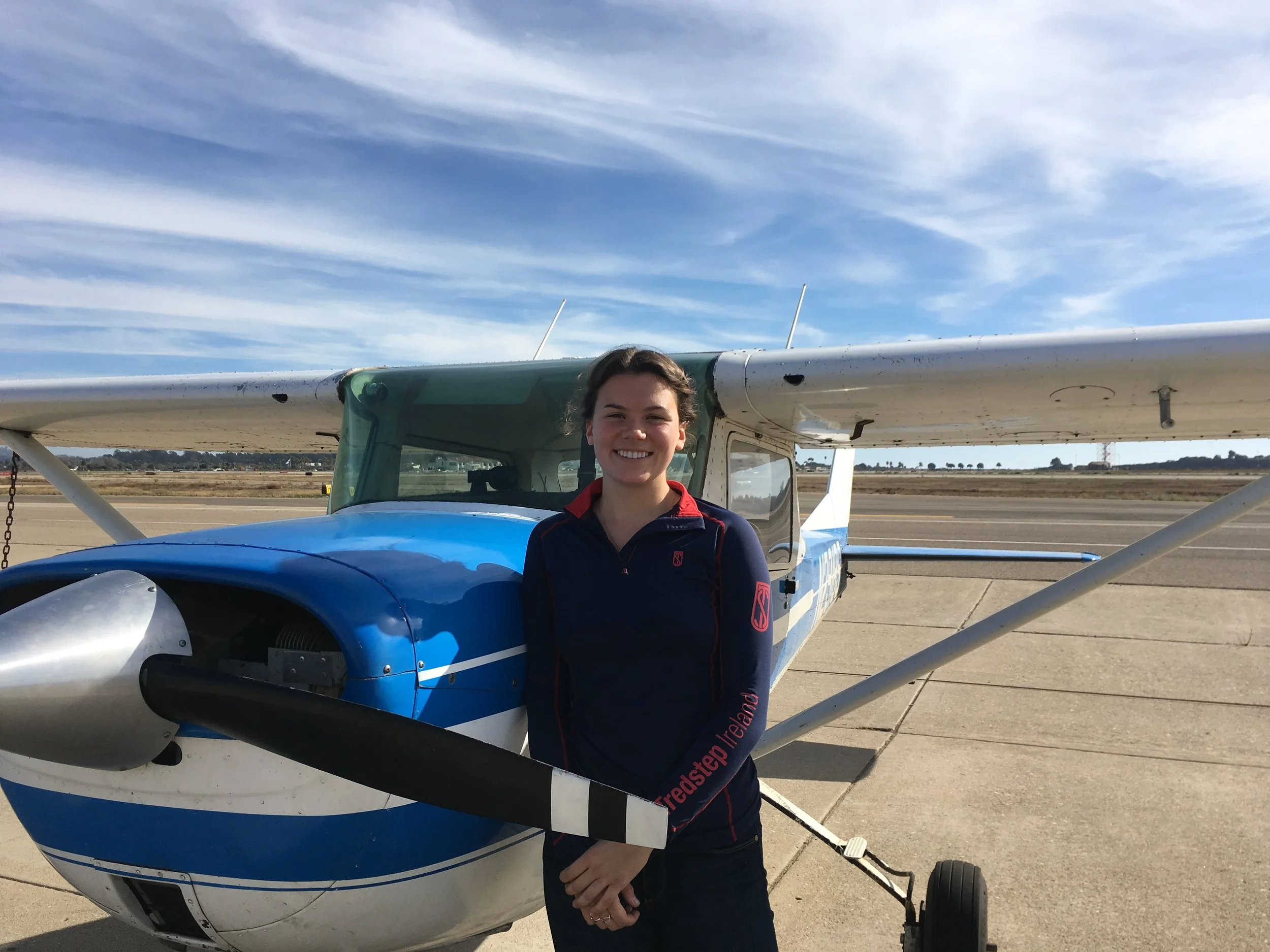  Congratulations to Siri M. for earning her Private Pilot Certificate! 