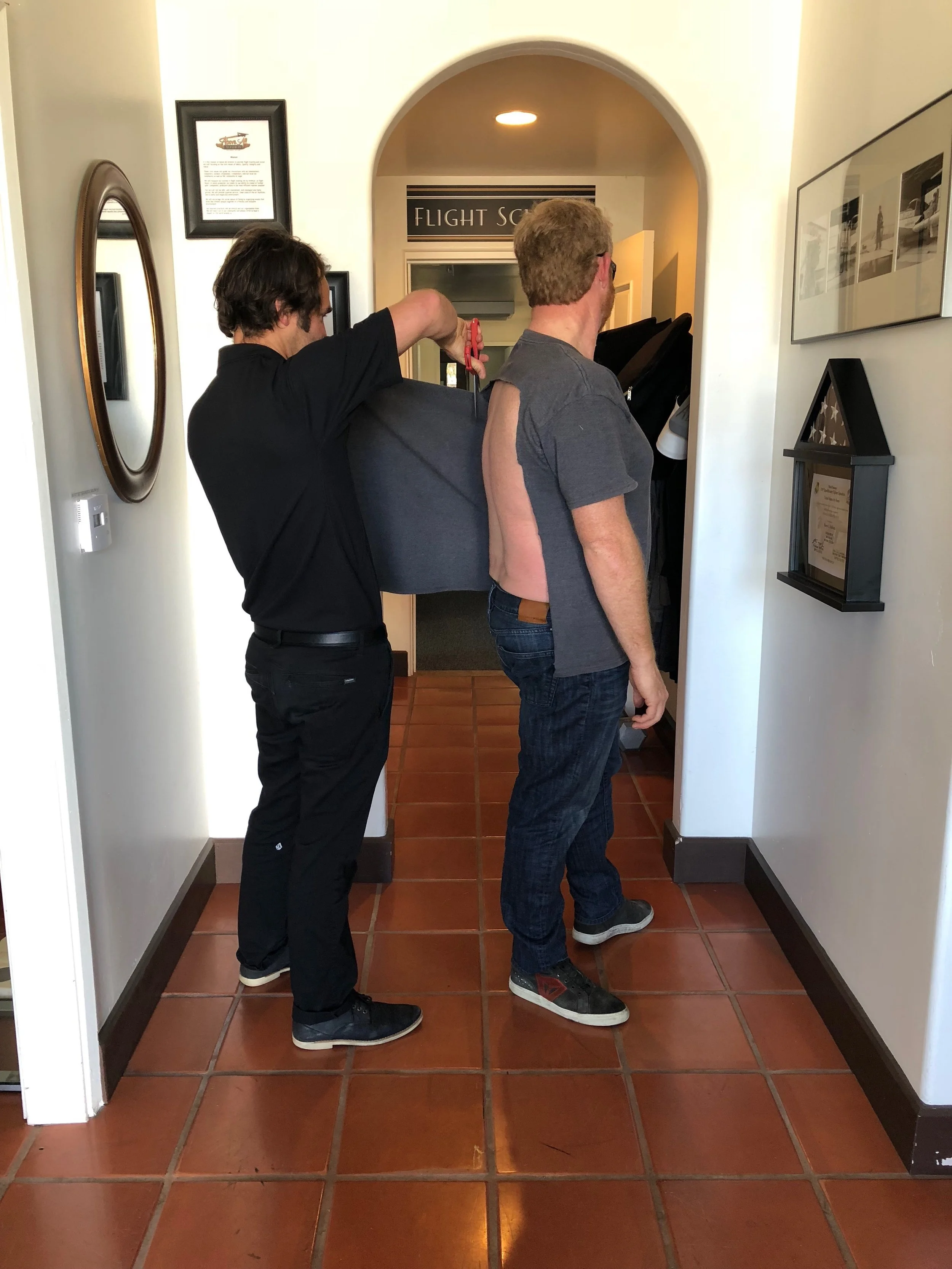 Congrats on your first solo flight, Matthew! 3/25/18