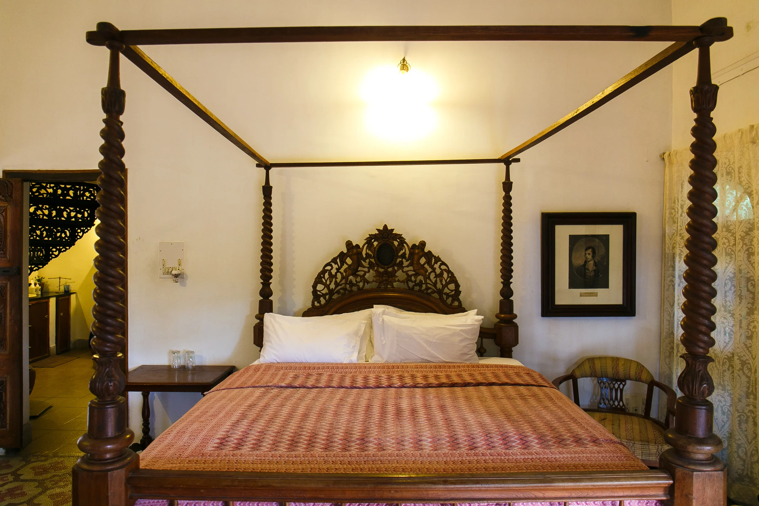 Guest room in the Villa