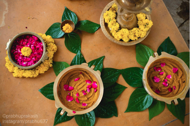 Haldi paste recipe for Indian weddings