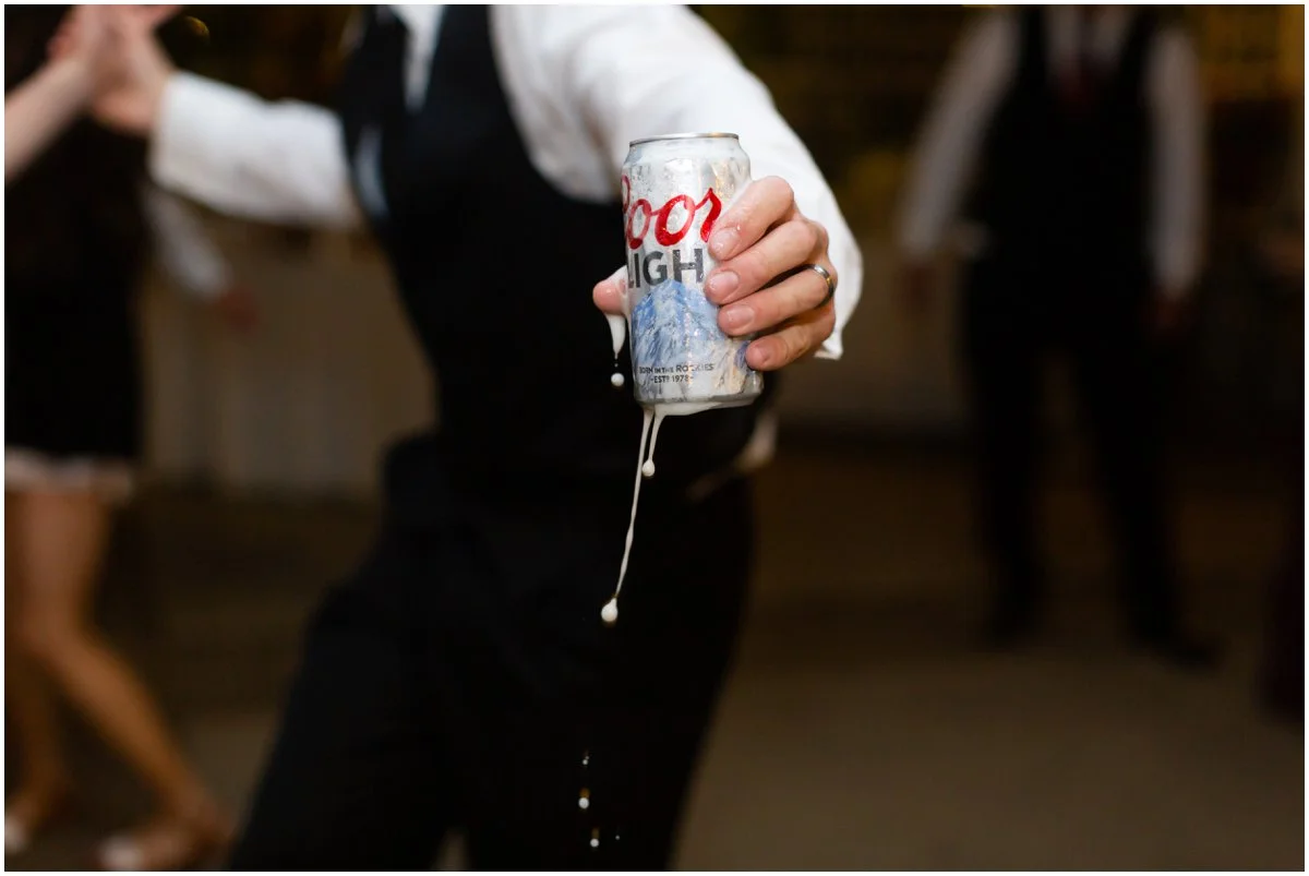 The mountains were blue on this Coors Light, but the music was too good to stop dancing.