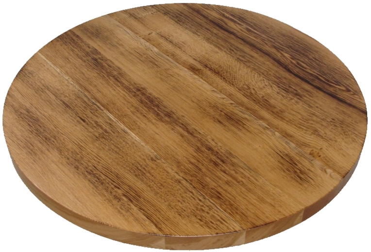 Solid Wood Table Top Jarrett, Round Oak Table Top Uk