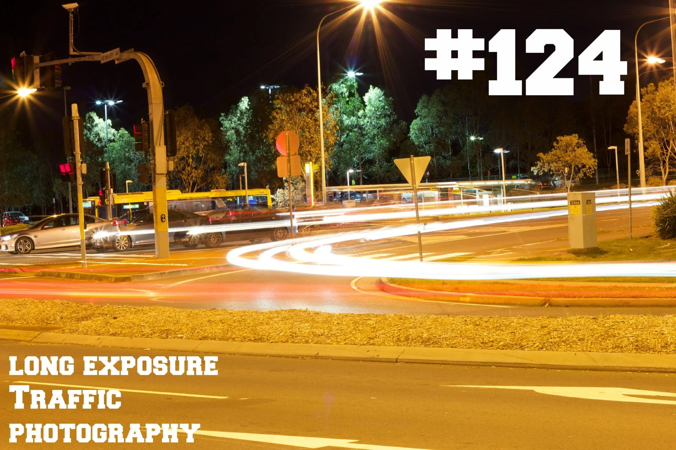 Long Exposure Traffic Photography #124