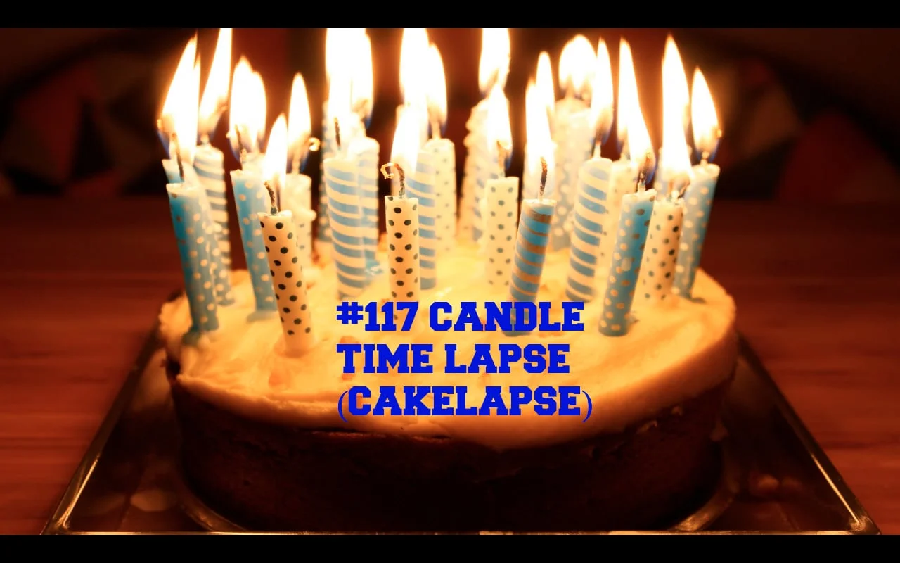 Candle Time Lapse (Cakelapse) #117