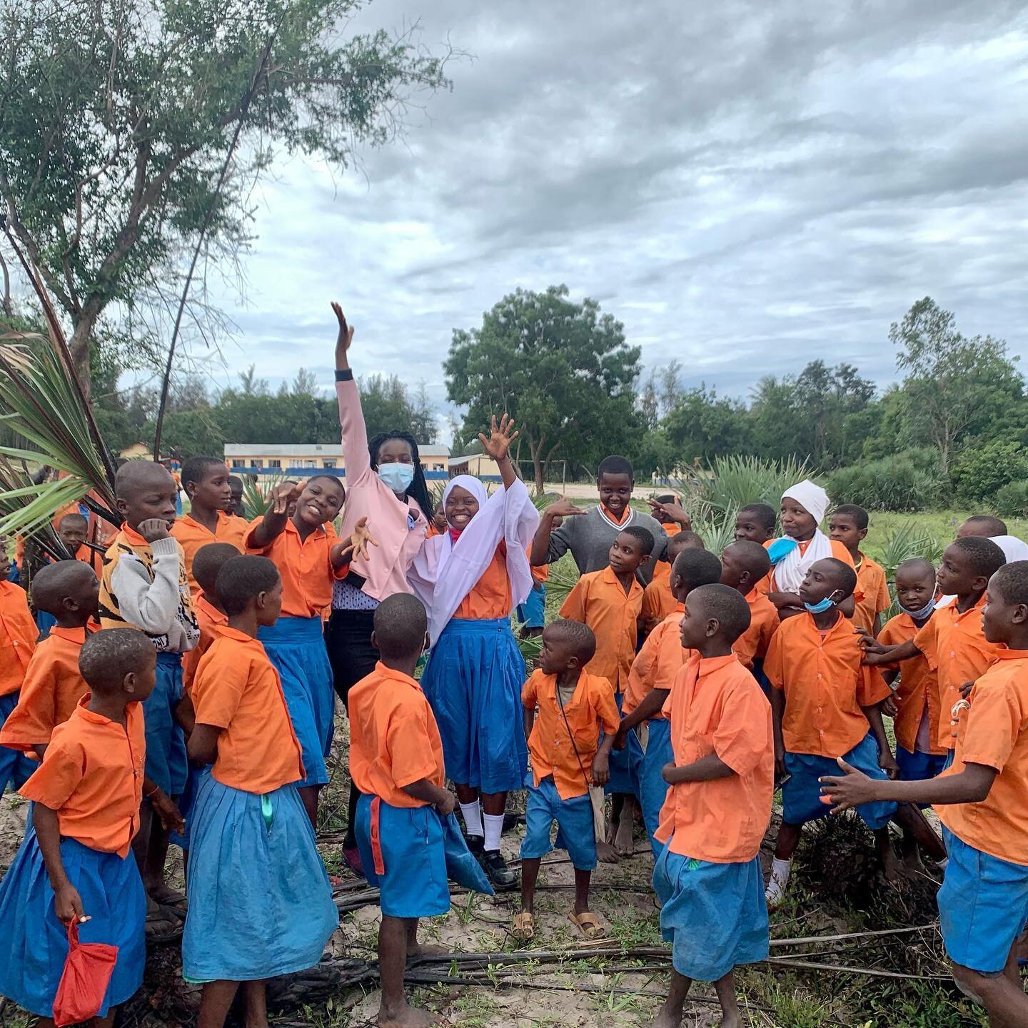 This is Ganda Primary, home to only 7 of our Girls On Fire Leaders.  These girls cross rivers, a forest with buffalo and long, long distances to reach GOF Club every single Saturday.  They have been some of our most improved and dedicated students.  