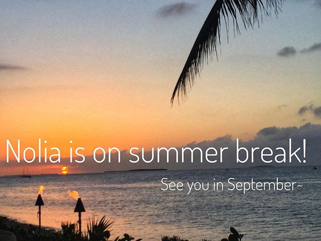 Truffles just don’t like hot weather so Nolia is on summer break for 3 months, drinking all the margaritas. We will see you in September! 🏝 #summerholiday #keywestorbust