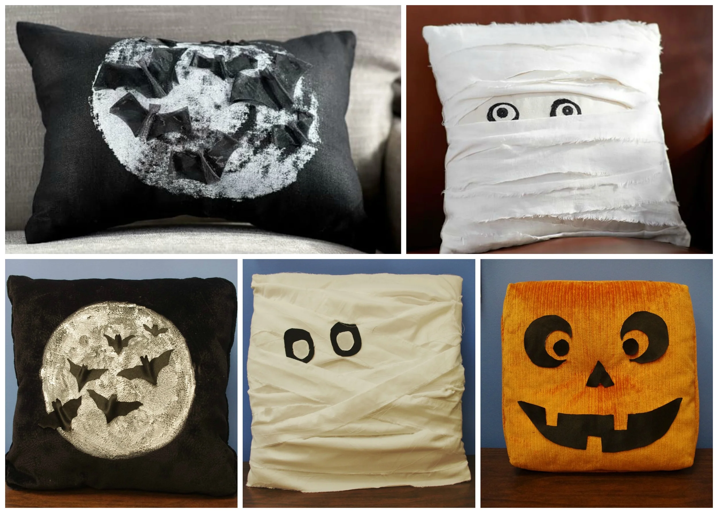 Make Your Own Pottery Barn Inspired Halloween Pillows