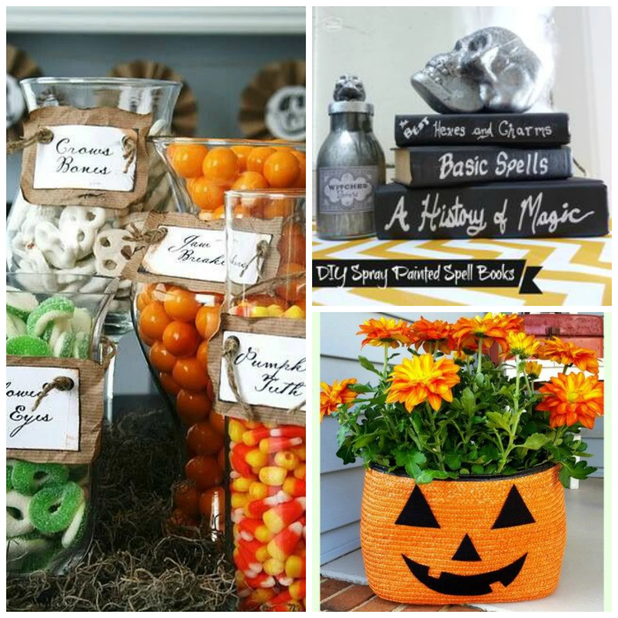 Upcycled Halloween Decor