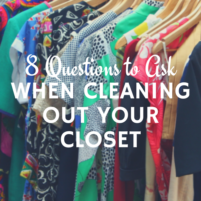 8 Questions to Ask When Cleaning Out Your Closet