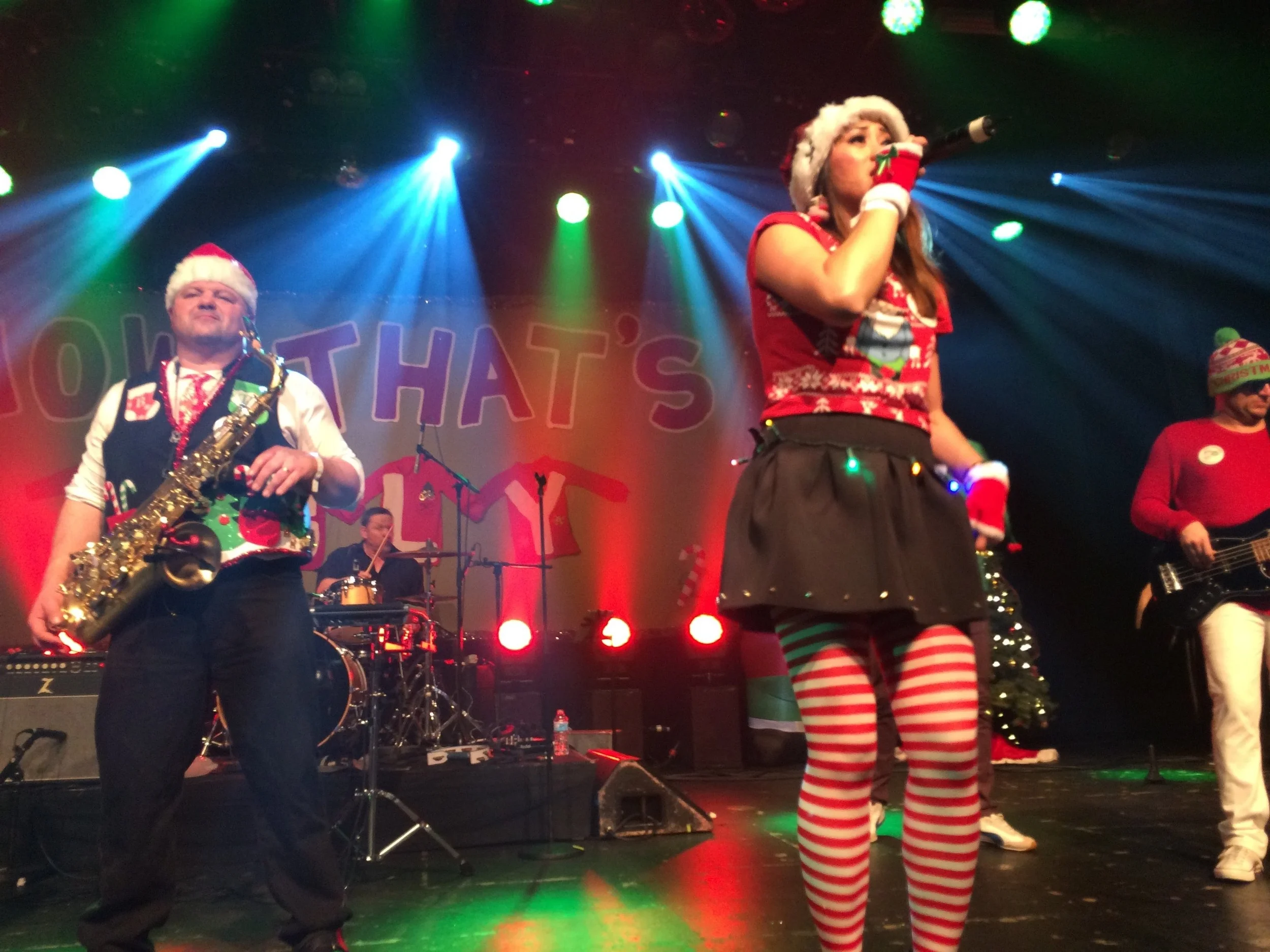2014 performance during the 14th annual ugly Christmas sweater party at the Commodore Ballroom