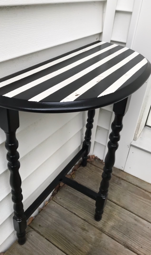 Halloween How To: DIY Haunted Side Table