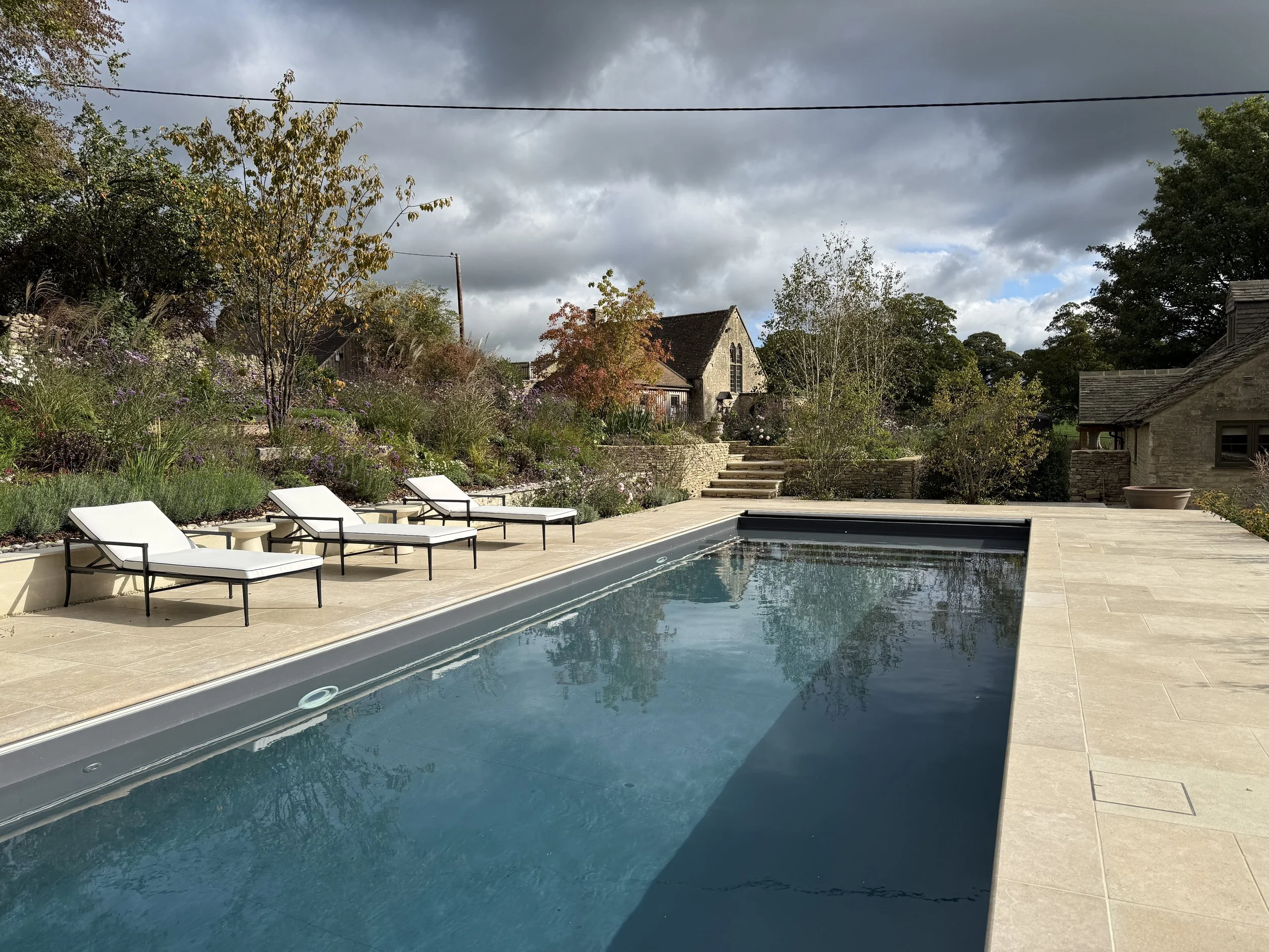 Swimming pool and sun terrace