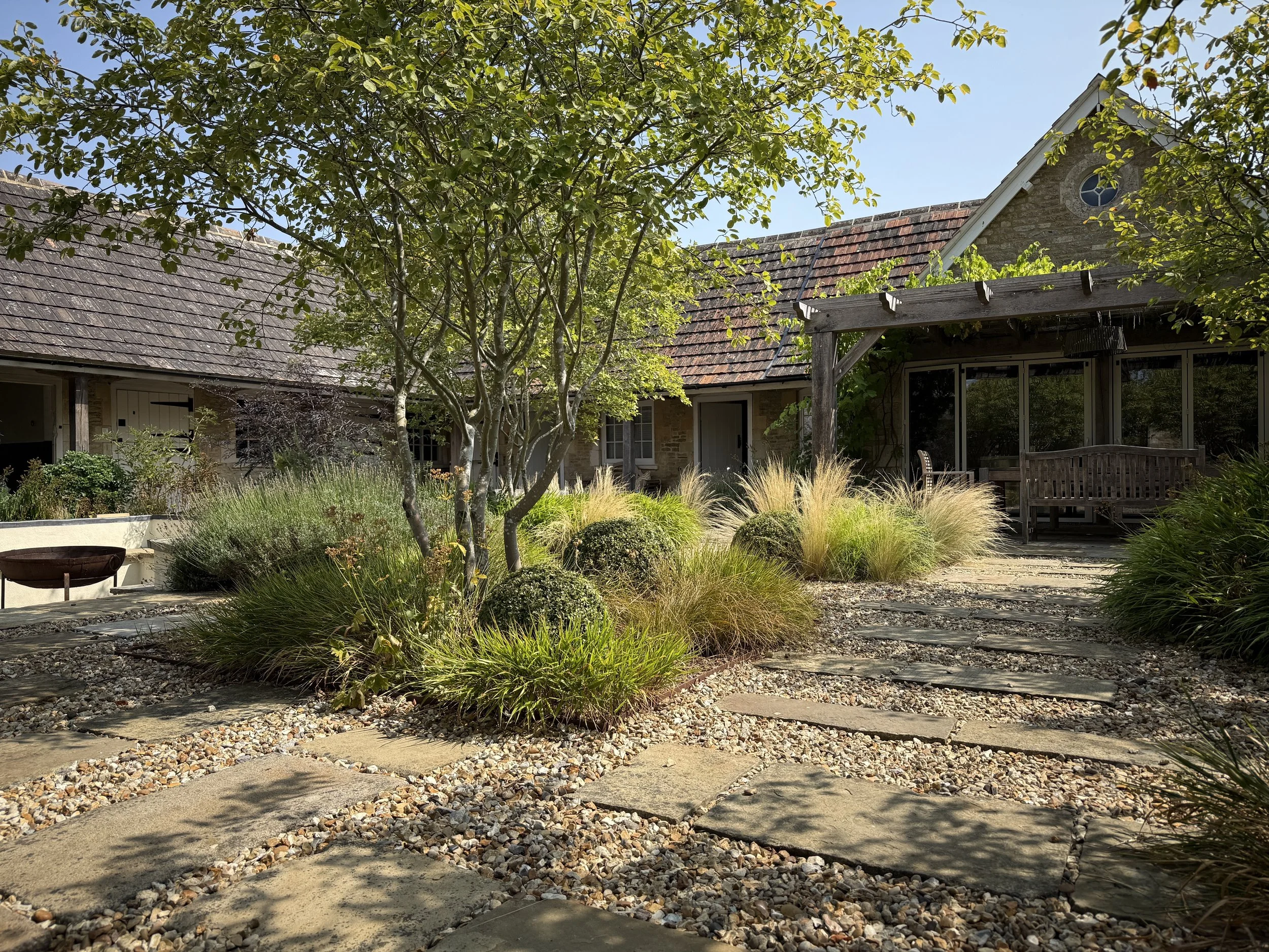 Autumn hues in planting