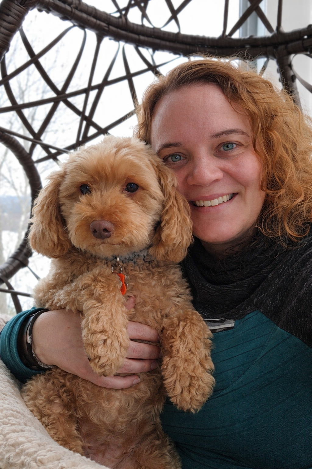 Selfie with a playful Cockapoo.png